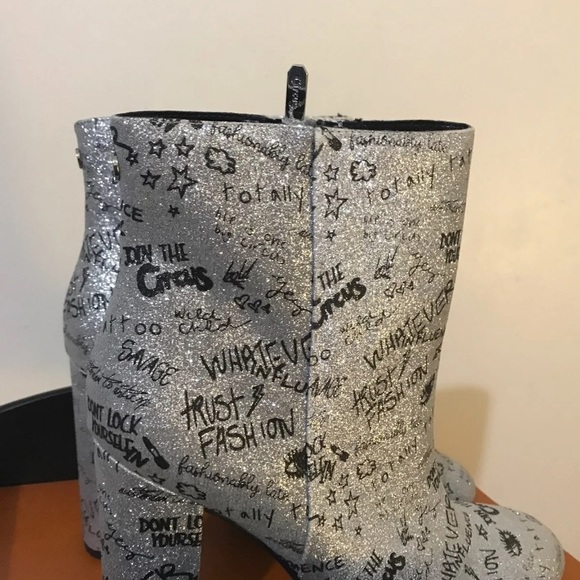 New Circus by Sam Edelman- size -8 glitter shoes - Picture 9 of 13